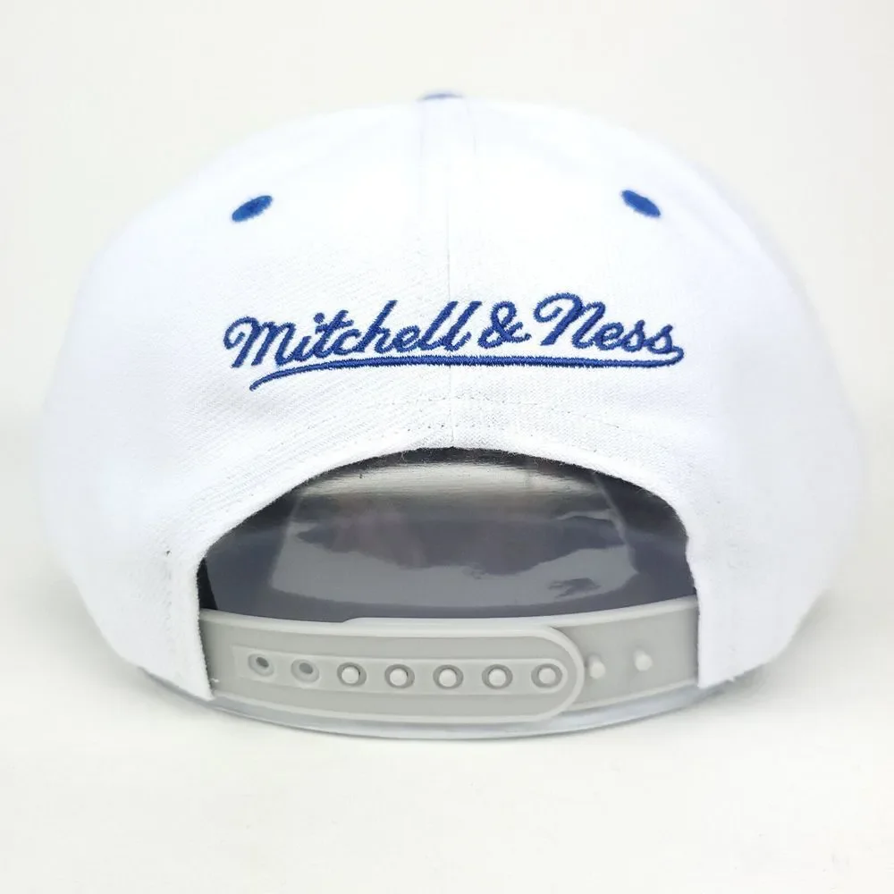 Tampa Bay Lightning Mitchell & Ness NHL Pro Fit Snapback Cap Hat Blue White‎ NWT